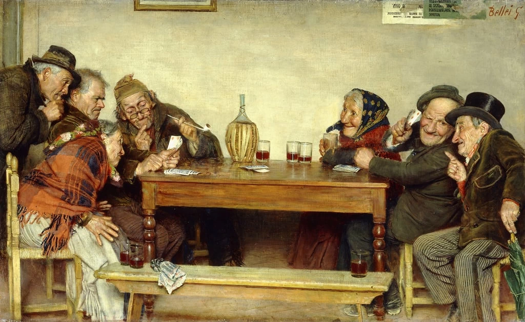 La partita a carte